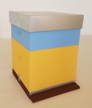Kompletter Bienenstock mit 2 Bruträumen Dadant / Industriell